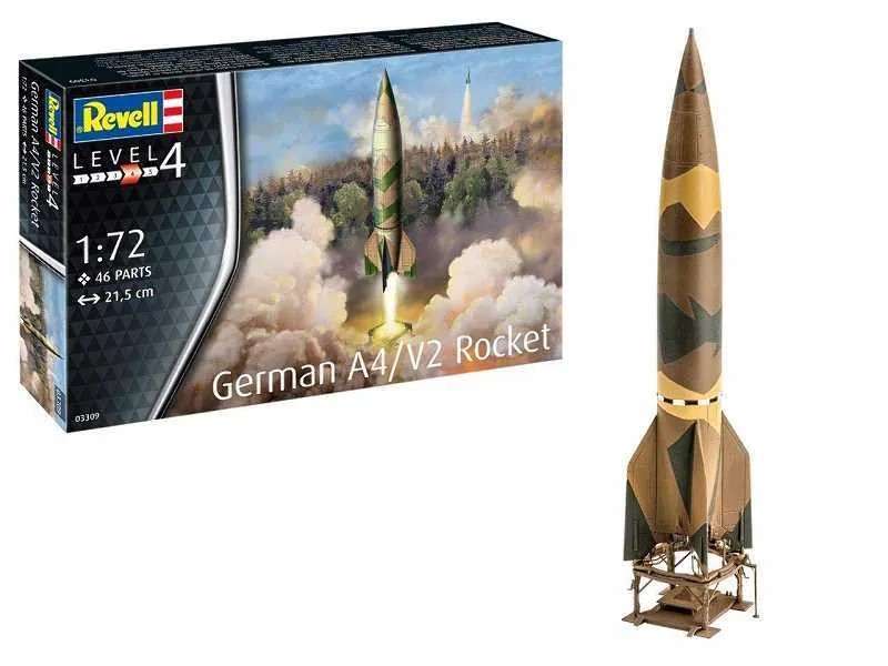 German A4/V2 Rocket - 1/72 Scale (Revell)(REV03309)