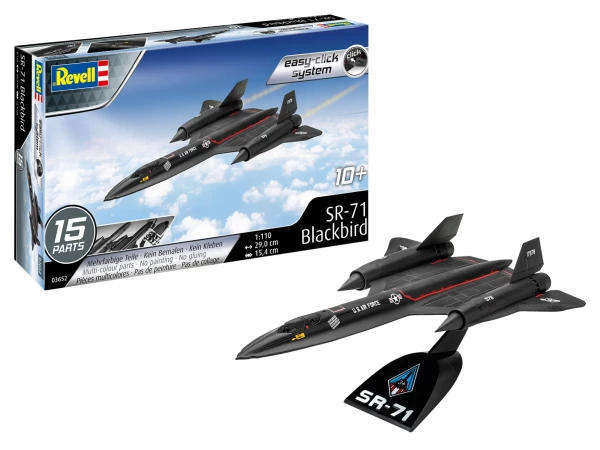 Lockheed SR-71 Black Bird  1/110 Scale Revell 03652