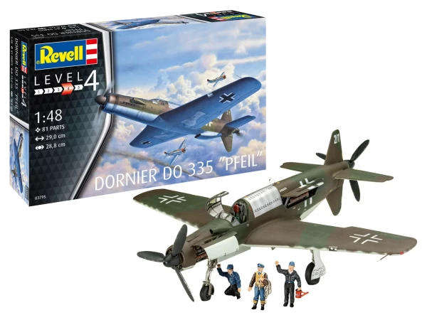 Dornier Do.335 Pfeil  1/48 Scale Revell 03795