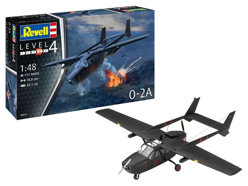 Cessna O-2A - 1/48 Scale (Revell)(REV03819)