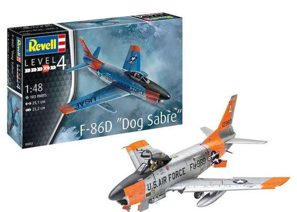 F-86D Sabre Dog - 1/48 Scale Revell 03832