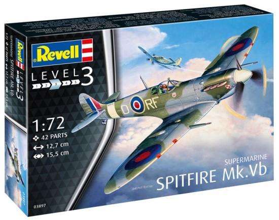 Supermarine Spiitfire Mk.Vb 1/72 Scale Revell 03897