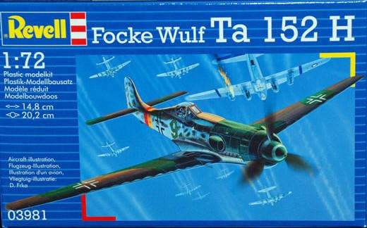 Focke-Wulf Ta.152H - 1/72 Scale (Revell REV03981)