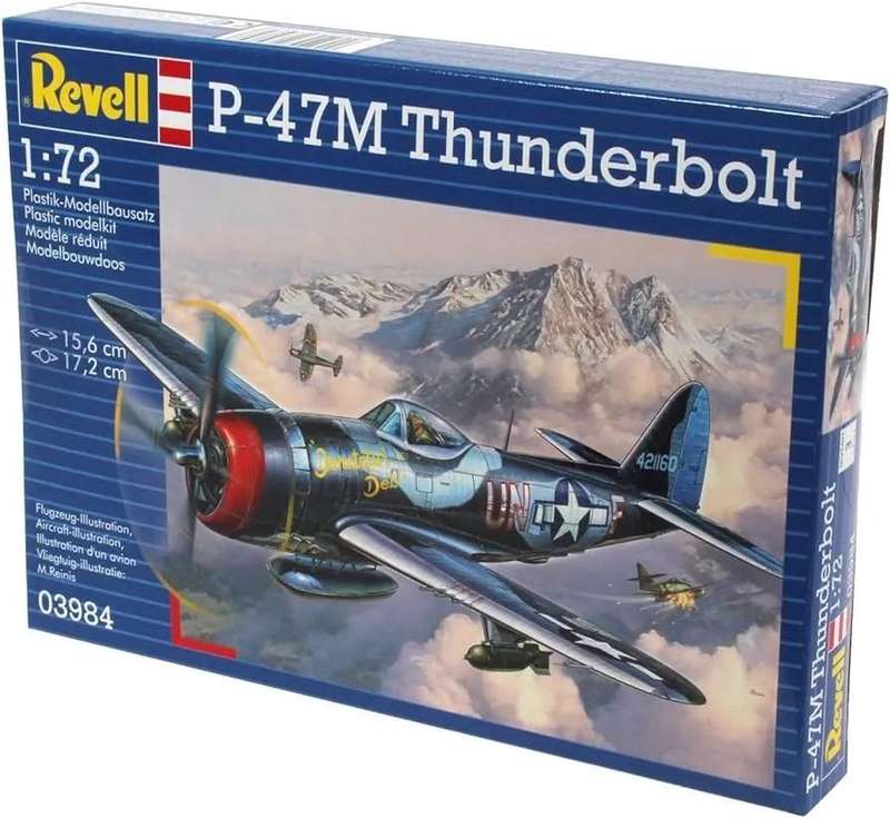P-47M Thunderbolt 1/72 Scale Revell 03984