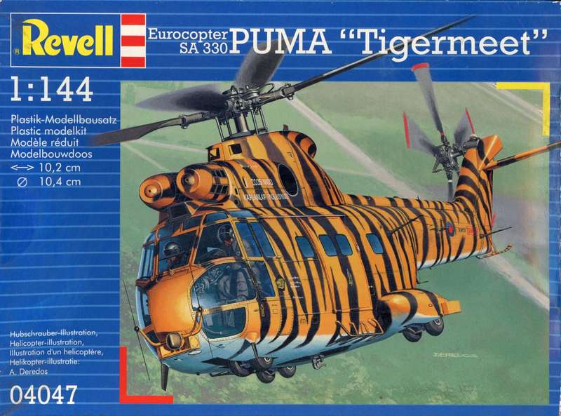 SA.330 Puma - 1/144 Scale (Revell)(REV04047)(ON0044)