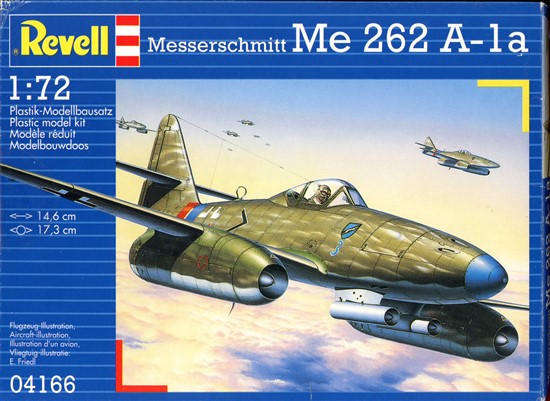 Messerschmitt Me.262 A-1a - 1/72 Scale(Revell 04166)