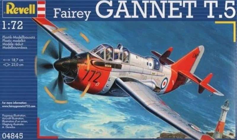 Fairey Gannet T.5 - 1/72 Scale (Revell)(REV04845)(ON0297)