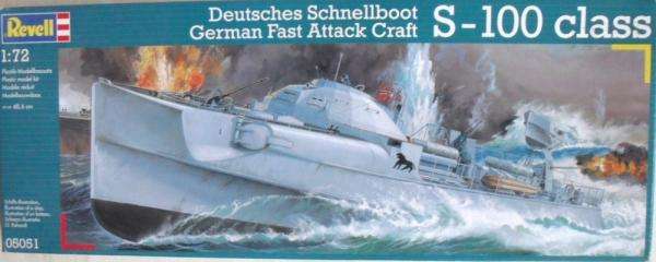 German Fast Attack Craft S-100 Class - 1/72 Scale (Revell 05051)