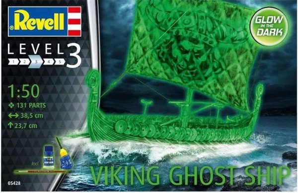 Viking Ghost Ship - 1/50 Scale (Easy Click) (Revell 05428)