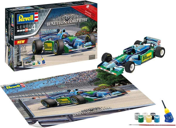 Benetton Ford 25th Anniversary Gift Set - 1/24 Scale (Revell 05689)