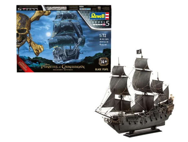 Black Pearl "Pirates of the Caribbean" Limited Edition  Set - 1/72 Scale (Revell 05699)