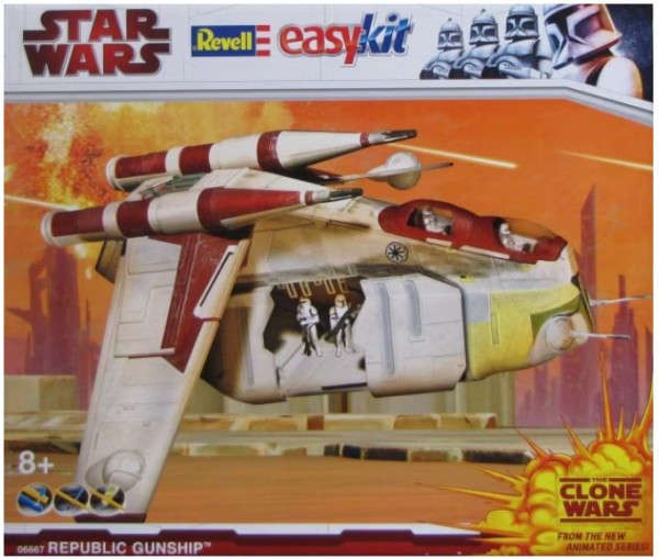 Republic Gunship (Clone Wars) - 1/74 Scale (Revell 06785)