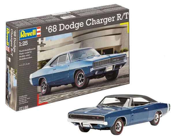 Dodge Charger 1968 R/T - 1/24 Scale (Revell 07188)