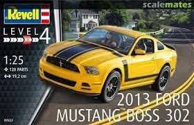 Mustang Boss 302 2013 - 1/25 Scale (Revell 07652)