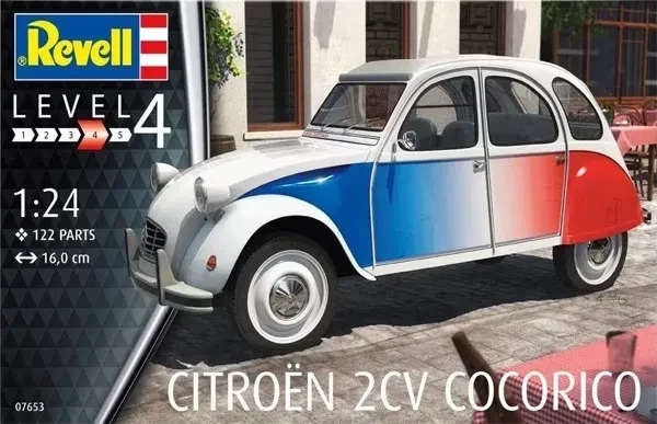 Citroen 2CV Cocorico - 1/24 Scale (Revell 07653)