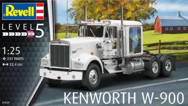Kenworth W-900 - 1/25 Scale (Revell 07659)