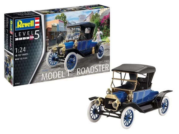 Model T Ford Roadster (1913) - 1/24 Scale (Revell 07661)