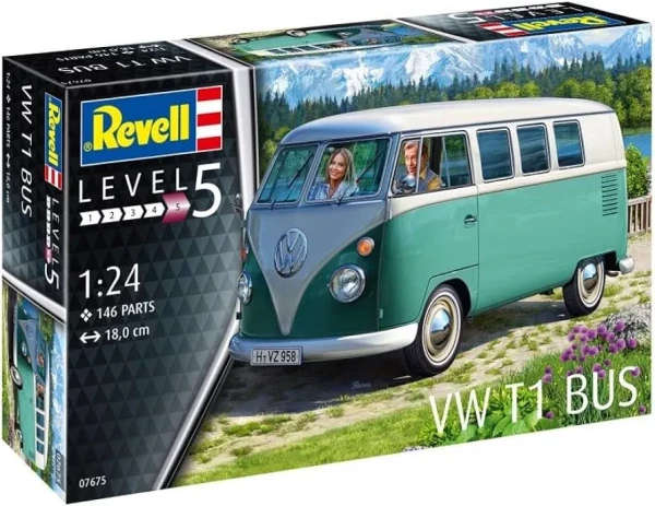 Volkswagen T1 Bus - 1/24 Scale (Revell 07675)