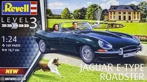 Jaguar E-Type Roadster - 1/24 Scale (Revell 07687)