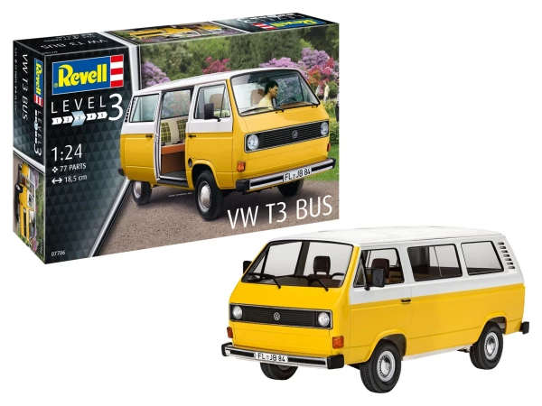 Volkswagen T3 Bus - 1/25 Scale (Revell 07706)