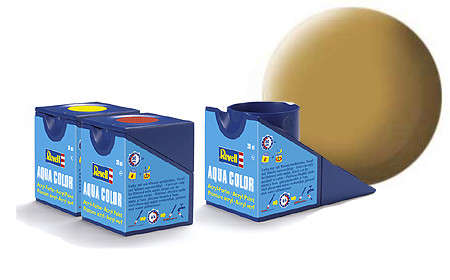 Matt Sandy Yellow Acrylic Paint 18ml (Revell 36116)