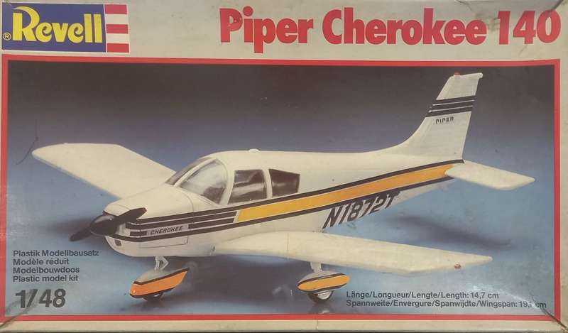 Piper Cherokee 140 - 1/48 Scale (Revell)(REV4112)(ON0340)