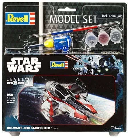 Model Set Anakins Jedi Star Fighter - 1/58 Scale (Revell 63607)