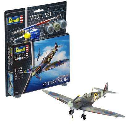Model Set Spitfire Mk.IIA 1/72 Scale Revell 63953
