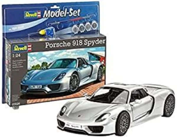 Porsche 918 Spyder Model Set - 1/24 Scale (Revell 67026)