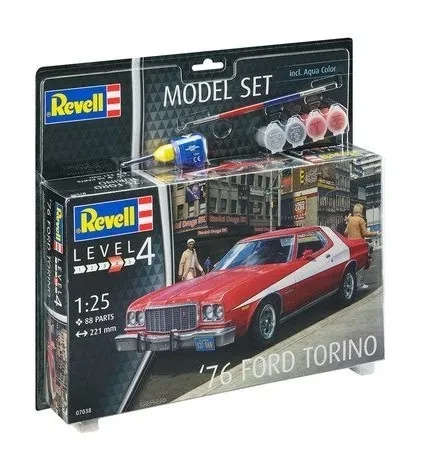 Ford Torino 76 Model Set - 1/25 Scale (Revell 67038)