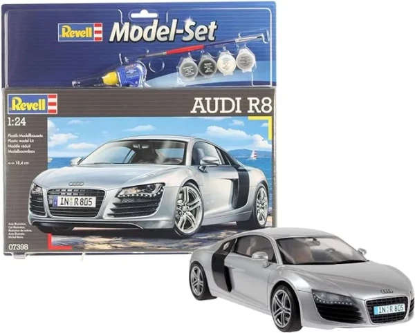 Audi R8 2007 Model Set - 1/24 Scale (Revell 67398)