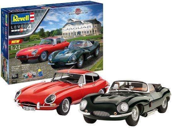 Gift Set Jaguar 100th Anniversary 1/24 Scale REVELL 05667