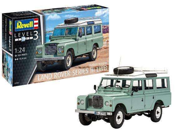 Land Rover Series III LWB Station Wagon 1/24 Scale REVELL 07047