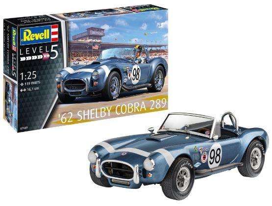 62 Shelby Cobra 289 1/25 Scale REVELL 07669
