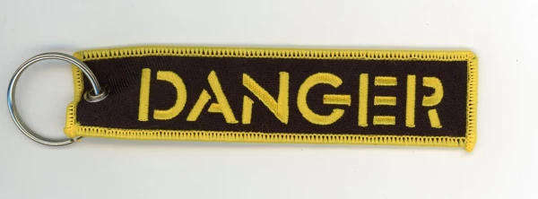 DANGER Key Rings (SA-15)