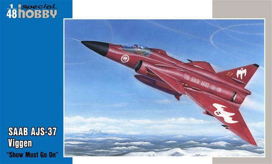 SAAB AJS-37 Viggen - 1/48 Scale (Special Hobby SH48188)