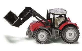 Massey Ferguson with Front Loader  (Siku 1484)