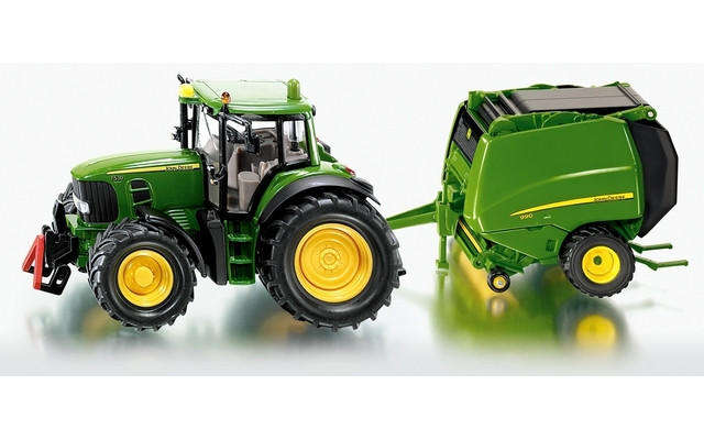 John Deere Tractor with Baler (Siku 1665)