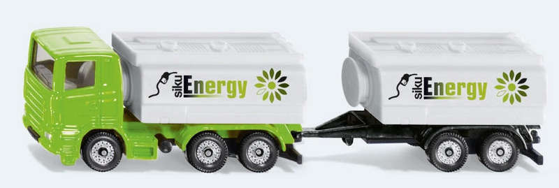 Truck with tank & trailer (Siku 1690)