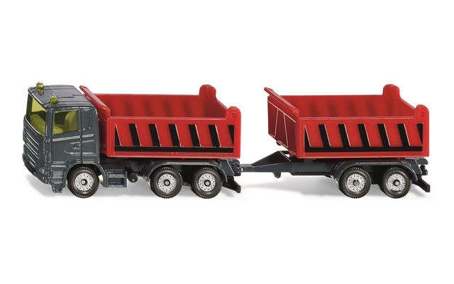 Truck with Dumper Body and Trailer (Siku 1685)