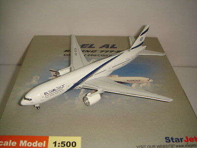 Boeing 777-200 El Al - 1/500 Scale (StarJets SJELY137)