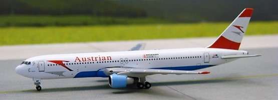 Boeing 767-300 Austrian Airlines - 1/500 Scale (Sky 500)(SKY0619AU)