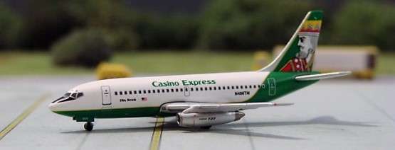 Boeing 737-200 Casino Express - 1/500 Scale (Sky 500)(0665CE)