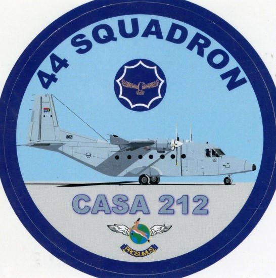 SAAF 44 Squadron CASA 212 Sticker (SM9)
