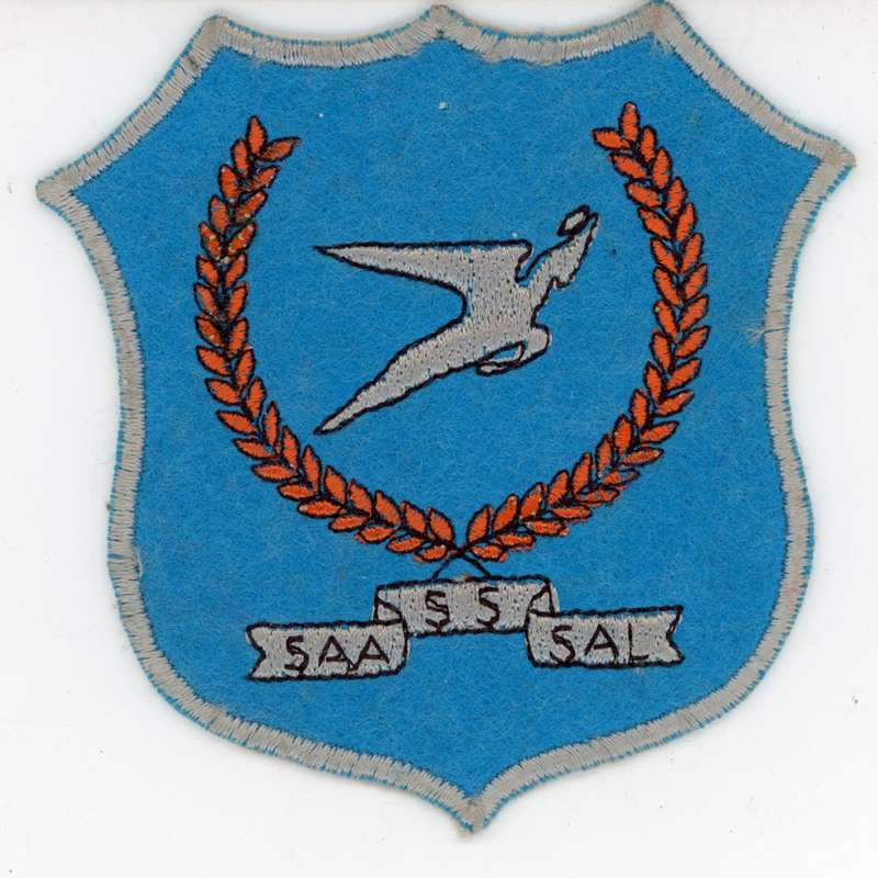 Silver Springbok Association Patch (SPA60)
