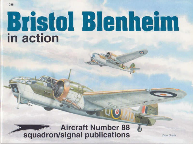 Bristol Blenheim in Action -  (Squadron  Signal Publications 1088)