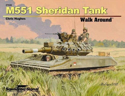 M551 Sheridan Tank Walk Around (Squadron Signal 27026)