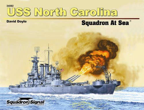 USS North Carolina at Sea (Squadron Signal 34002)