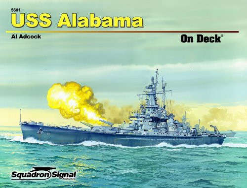 USS Alabama On Deck (Squadron Signal 5601)
