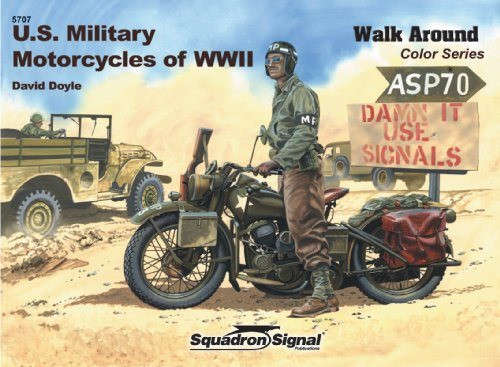 US Military Motorcycles Walk Around (Squadron Signal 5707)
